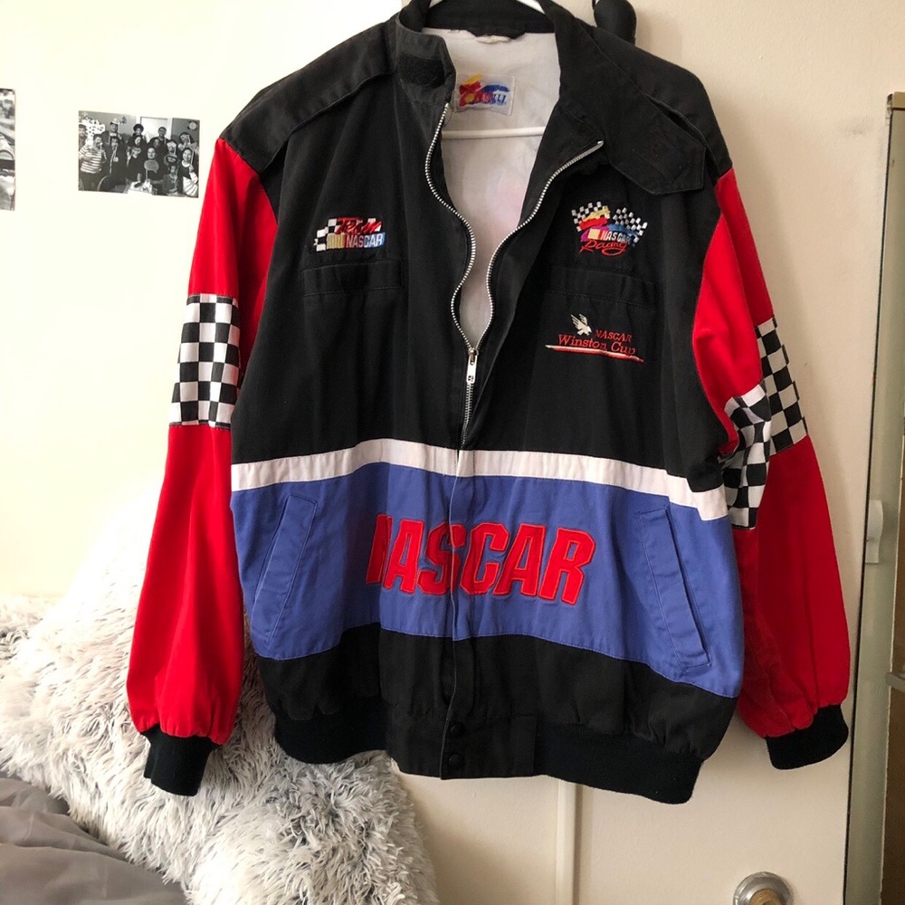NASCAR WINSTON CUP RACE JACKET !!! ❤️🏁